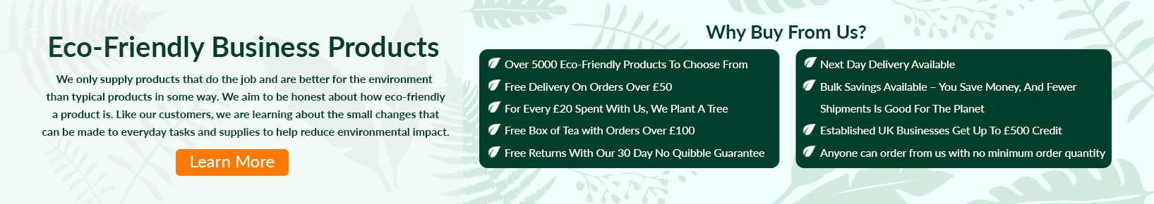 Eco-friendly business products
